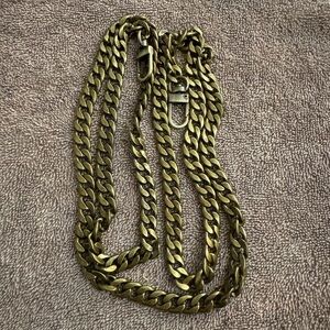 Brass Chain Bag Strap Brand New
